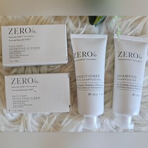 Zero/○ Travel Size Shower Bundle